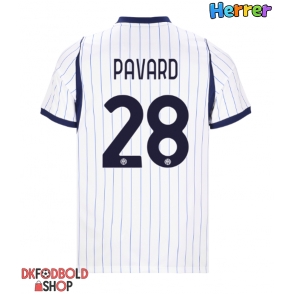 Inter Milan Benjamin Pavard #28 Udebanetrøje 2026-27 Kort ærmer Inter Milan Benjamin Pavard #28 Udebanetrøje 2026-27 Kort ærmer